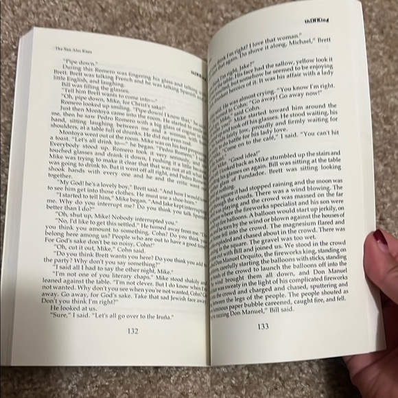 The Sun Also Rises Book - Black and Orange Cover - Picture 3 of 3